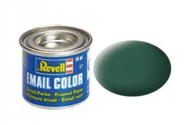 Revell  Solid Matt Dark Green Enamel 14ml No.39