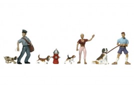 A1827 Pets and  People HO Scale 