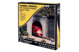 Single Track Tunnel Portal Concrete OO/HO Scale
