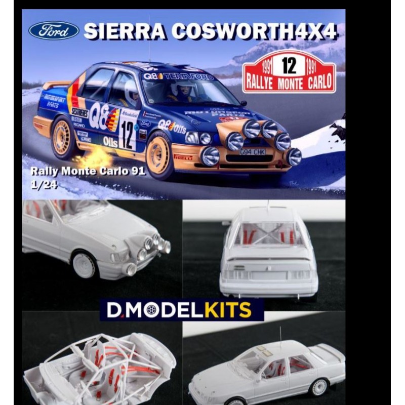 DM Modelkits DMK001 - Maquette Ford Sierra Cosworth 4×4 1/24