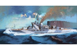 Academy HMS 'Warspite' Queen Elizabeth Class Battleship 1943 1/350 Scale 