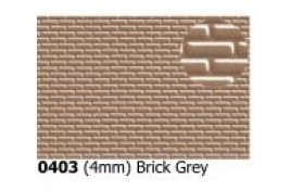 4mm  Bond Brick Grey OO Scale