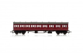 BR, Collett 57' Bow Ended E131 Nine Compartment Composite (Right Hand), W6631W - Era 4 OO Gauge