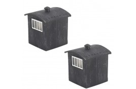 Great Central Lamp Huts (x2) OO Scale