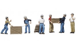 Dock Workers HO Scale