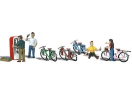 Bicycle Buddies HO Scale 