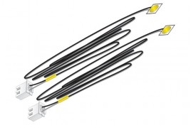 Yellow Stick-On LEDs x 2