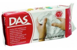 DAS Air Drying Modelling Clay - White 150g