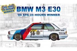 Nunu 1/24 Racing Series BMW M3 E30 Group A 1988 Spa 24 Hours Winner