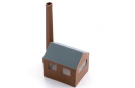 Boiler House & Chimney Plastic Kit N Scale 