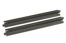 Unitrack (S186P) Straight Ash Pit Track 186mm 2pcs N Gauge