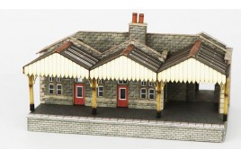 Parcels Office and Waiting Room N Scale