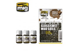 Glossy Wet Mud Soils (Mud and Earth) Set 