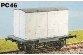 'Conflat A' Container Wagon with FM Container - OO scale