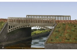 Victorian Cast Iron Type Bridge - Sides Only Plastic Kit OO Scale
