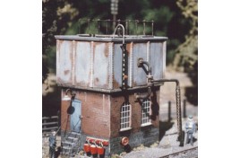 Square Water Tower Plastic Kit OO Scale