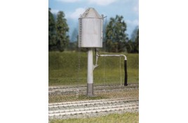 GWR Pillar Type Round Water Tower - Conical or Flat Top Plastic Kit OO Scale
