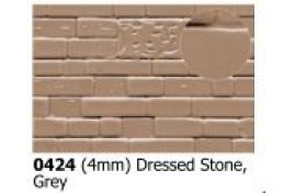 4mm Dressed Stone  Grey OO Scale