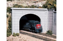 Double Track Tunnel Portal Concrete OO/HO Scale