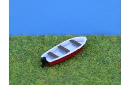 13ft Boat with Outboard Motor N Scale