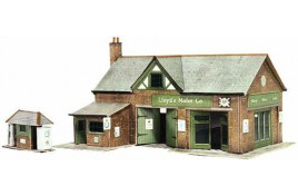  Two Detached Houses Card Kit OO Scale