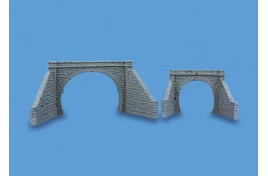 Tunnel Portal & Retaining Walls Double Track OO Scale