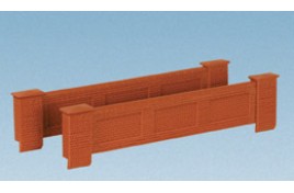 Parapet Bridge Walls Plastic Kit OO Scale