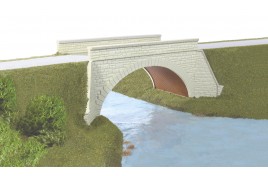 River / Canal Bridge Plastic Kit OO Scale