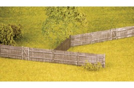 Feather Edge Board Fencing (plastic) OO Scale