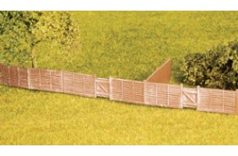 Larch Lap Fencing (plastic) OO Scale