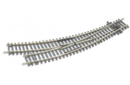 Curved Double Radius Setrack Insulfrog Right Hand Turnout