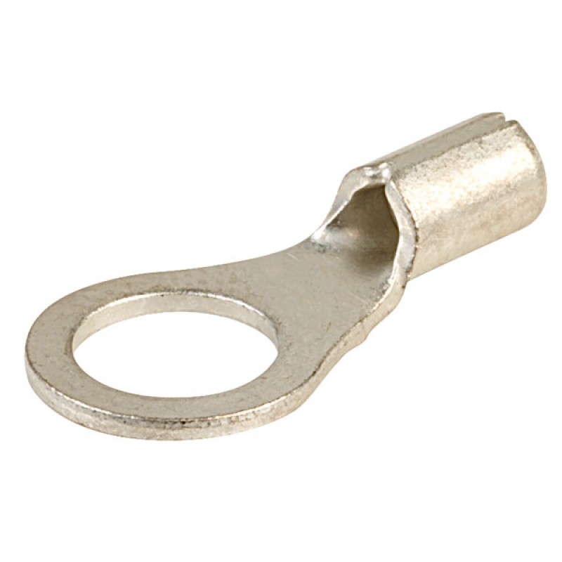 M5 Uninsulated Ring Terminals Crimp Type 15mm Pack Of 10