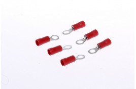 Ring Terminals Insulated Pack of 6