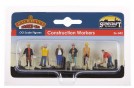 Construction Workers x 6 OO Scale