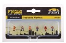 Trackside Workers x 6 N Scale