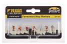 Permanent Way Workers x 6 & Equipment N Scale