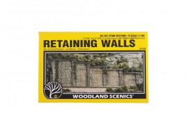 Retaining Walls Cut Stone x 6 N Scale