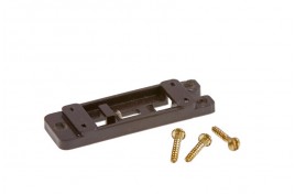 Mounting Plates with Screws for Extended Pin Turnout Motors Pack of 5